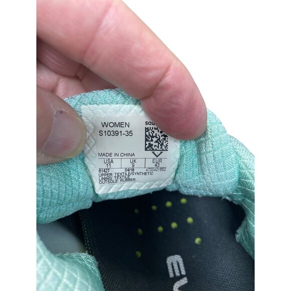 Saucony Everun Mud womans teal blue hiking trail sneakers Sz 11 SKU 9606 - Picture 6 of 13